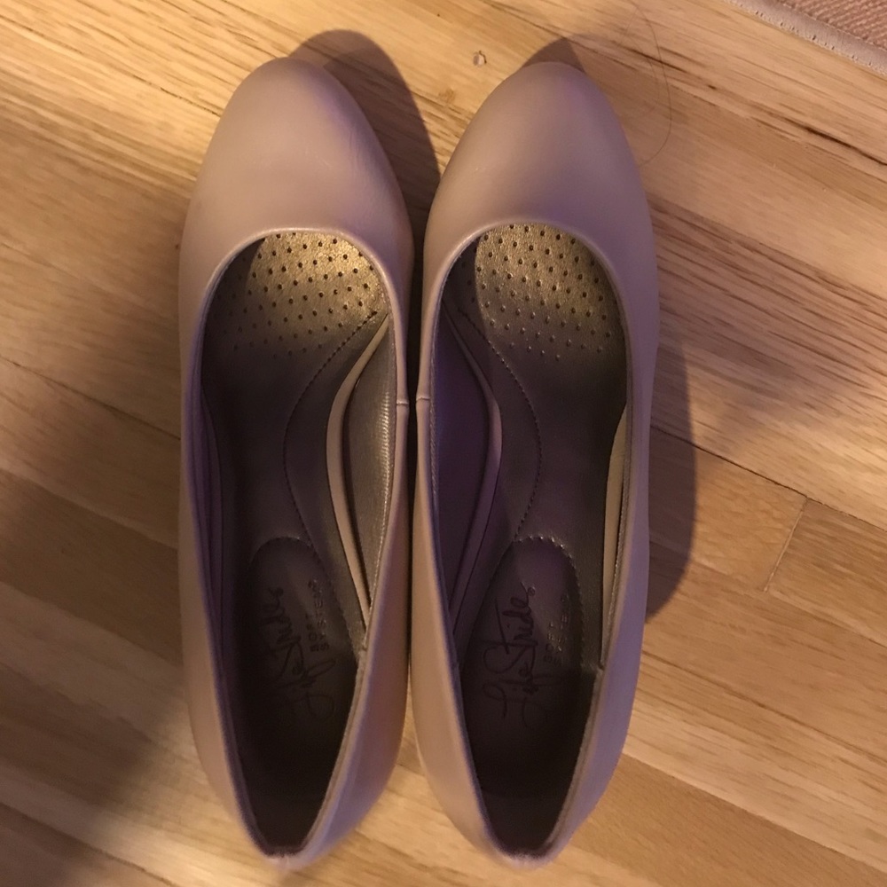 Brand new neutral color shoes for sale